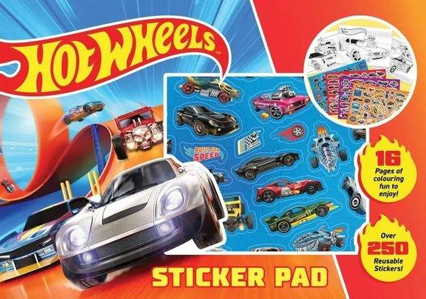 Hot Wheels Sticker Pad | Alligator Products Limited (İnce Kapak) - Resim 1