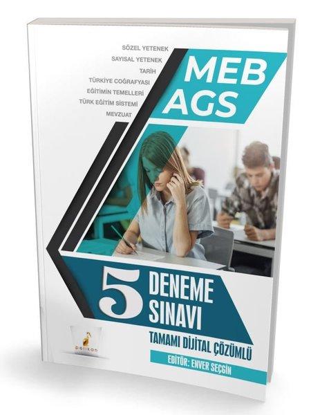 MEB - AGS Hazırlık 5 Deneme Sınavı - Tamamı Dijital Çözümlü | Pelikan Yayınları (İnce Kapak) - Resim 1