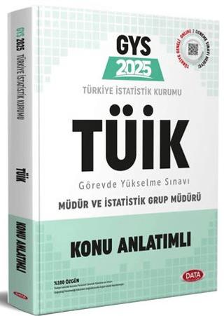 Türkiye İstatistik Kurumu (Tüik) GYS Konu Anlatımlı | Data Yayınları (Ciltsiz) - Resim 1