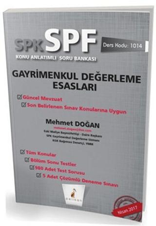 SPK - SPF Gayrimenkul Değerleme Esasları Konu Anlatımlı Soru Bankası | Pelikan Tıp Teknik Yayıncılık (Ciltsiz) - Resim 1