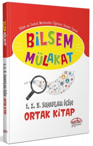 Bilsem Mülakat 1-2-3. Sınıf İçin Ortak Kitap | Editör Yayınevi (Ciltsiz) - Resim 1
