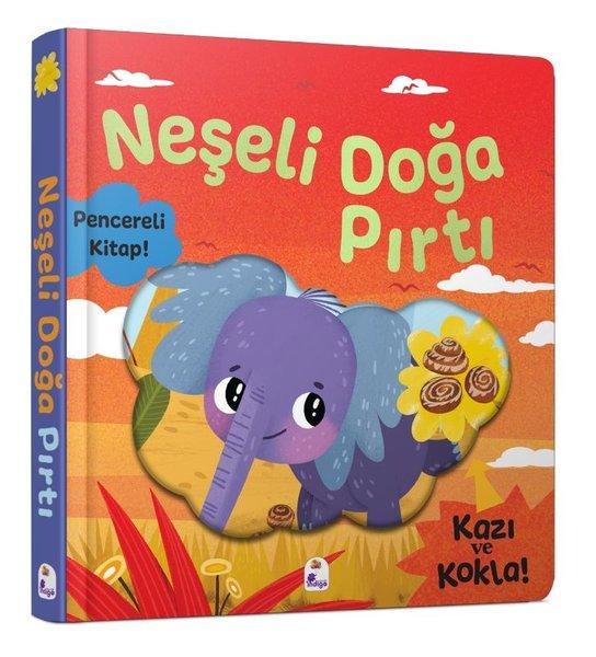 Neşeli Doğa Pırtı - Pencereli Kitap! Kazı ve Kokla! | İndigo Çocuk (İnce Kapak) - Resim 1