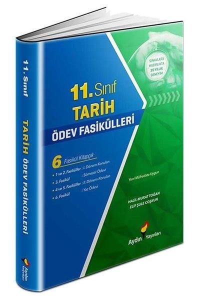 11. Sınıf Tarih Ödev Fasikülleri | Aydın Yayınları-Eğitim (İnce Kapak) - Resim 1