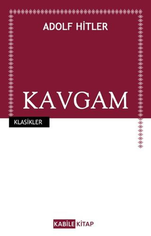 Kavgam | Kabile Kitap (Ciltsiz)