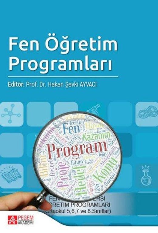 Fen Öğretim Programları | Pegem Akademi Yayıncılık (İnce Kapak)