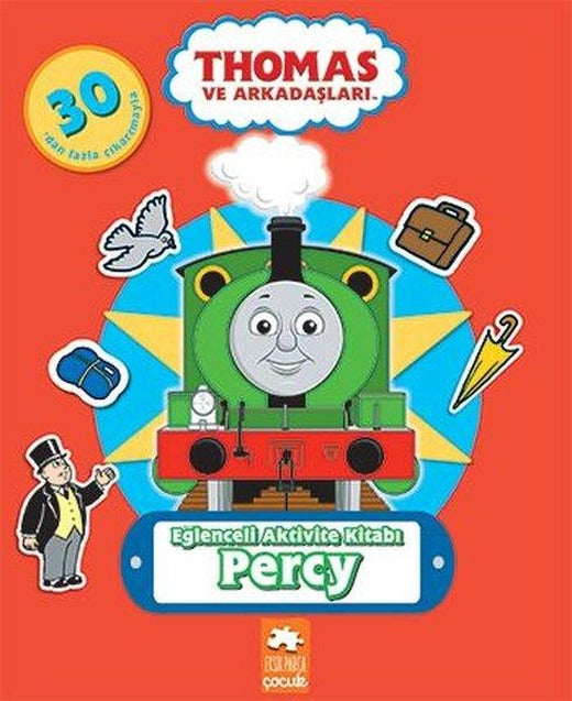 Eğlenceli Aktivite Kitabı - Percy - Thomas ve Arkadaşları | Eksik Parça Yayınları (İnce Kapak)