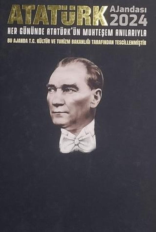 2024 Atatürk Ajandası | Yusuf Demir Yayınları (Ciltli)