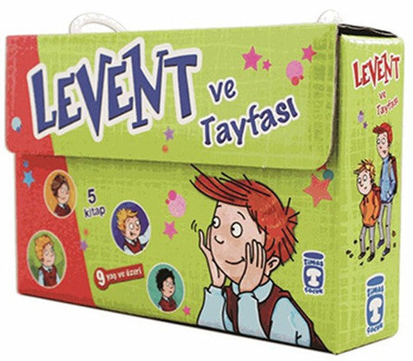 Levent ve Tayfası - 5 Kitap Takım | Timaş Çocuk (İnce Kapak)