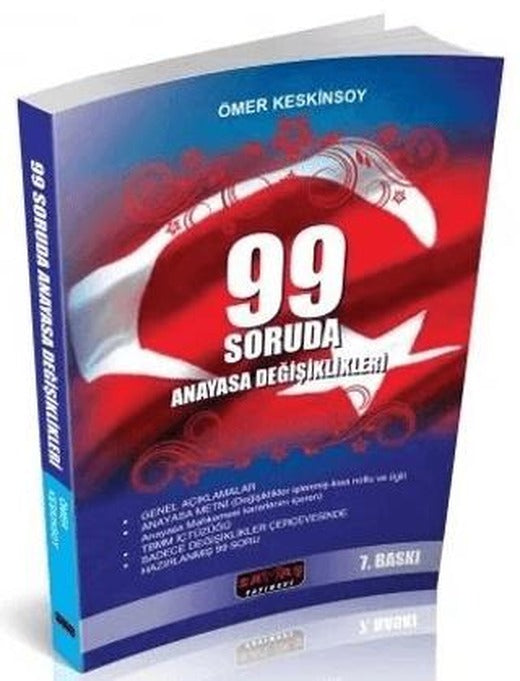 99 Soruda Anayasa Değişiklikleri | Savaş Yayınevi (Ciltsiz)