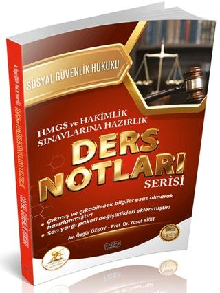HUKAL HMGS - Hakimlik Sosyal Güvenlik Hukuku Ders Notları | Savaş Yayınevi (Ciltsiz) - Resim 1