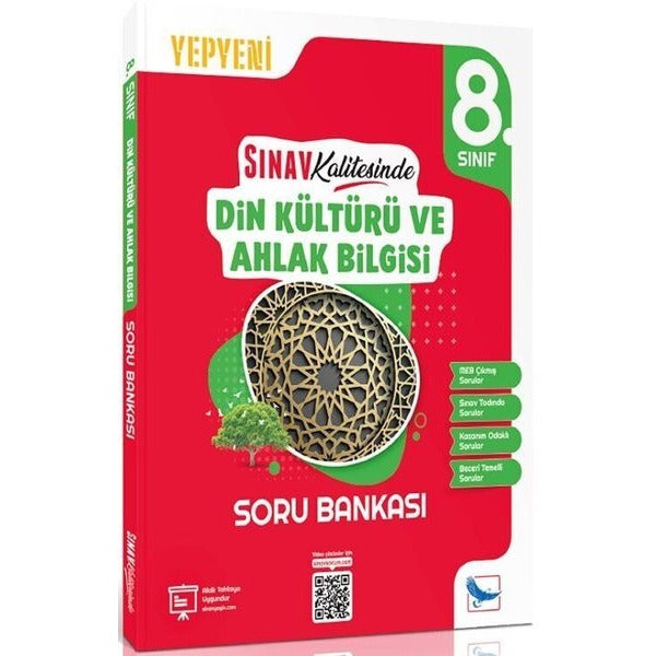 8.Sınıf Din Kültürü ve Ahlak Bilgisi Sınav Kalitesinde Soru Bankası | Sınav Yayınları (İnce Kapak)