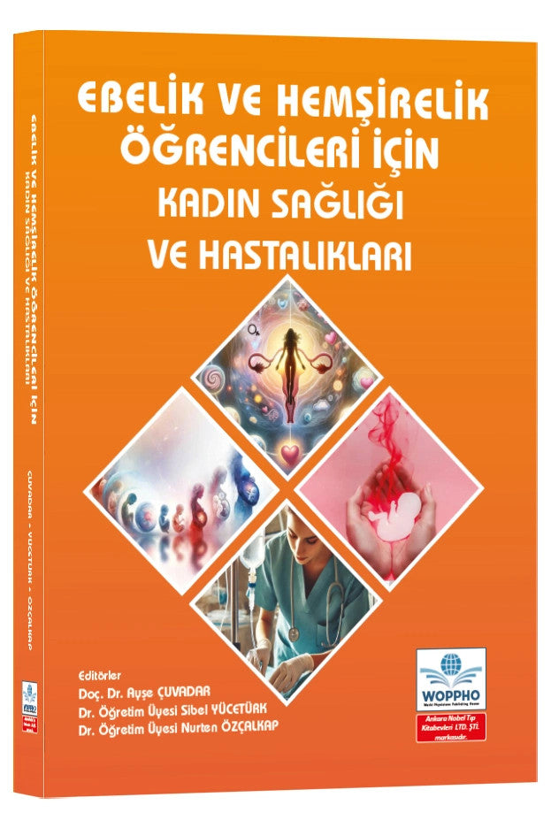 Ebelik ve Hemşirelik Öğrencileri İçin Kadın Sağlığı ve Hastalıkları kitap kapağı