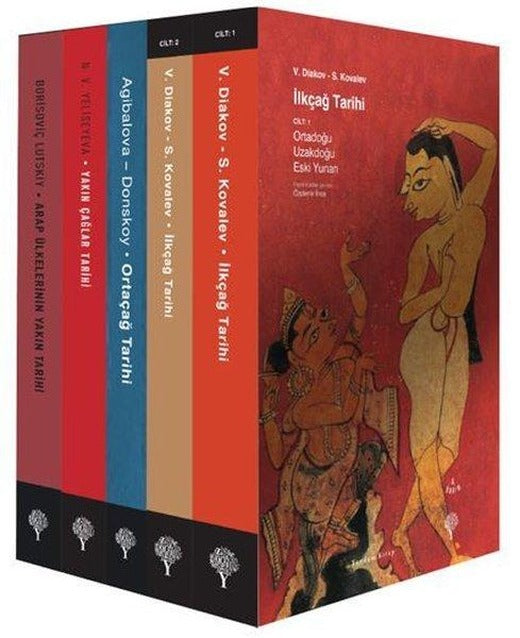 Tarih Seti - 5 Kitap Takım | Yordam Kitap (İnce Kapak)