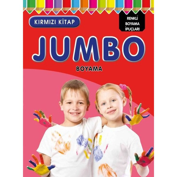 Jumbo Boyama - Kırmızı Kitap | Parıltı Yayınları