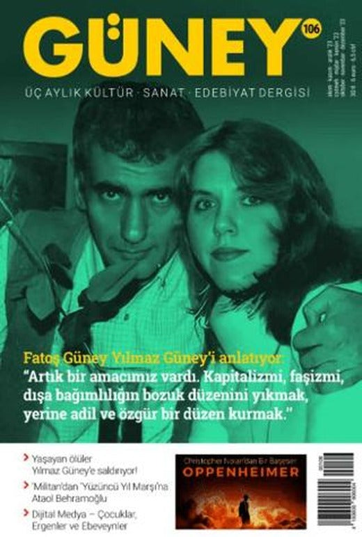 Güney Dergisi Sayı: 106 Ekim - Kasım - Aralık 2023 | Güney Dergisi (Ciltsiz)