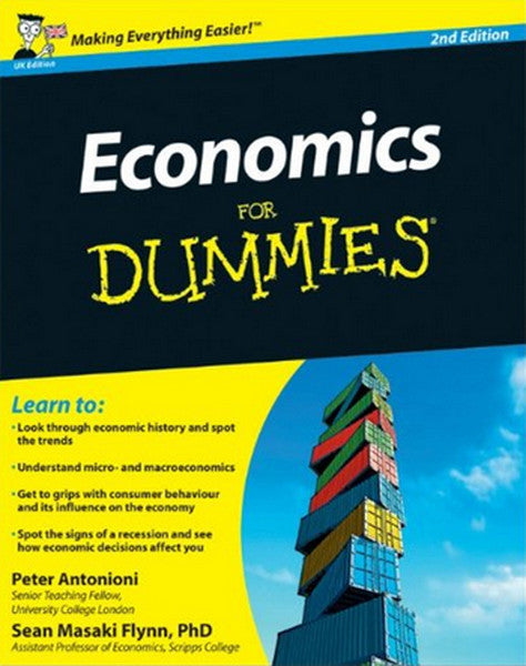 Economics For Dummies - Sean Masaki Flynn kitap kapağı