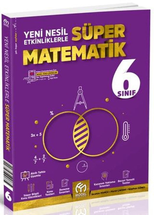 6. Sınıf Süper Matematik | Model Eğitim Yayıncılık (Ciltsiz)