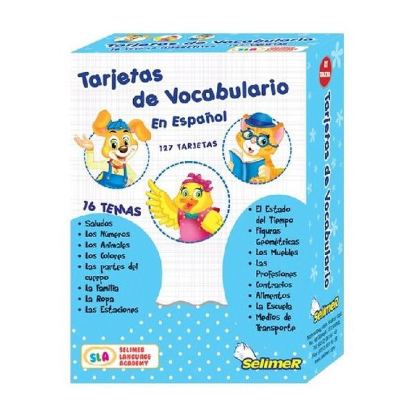İspanyolca Dil Kartları 127 Kart | Selimer Yayınları (Ciltsiz)