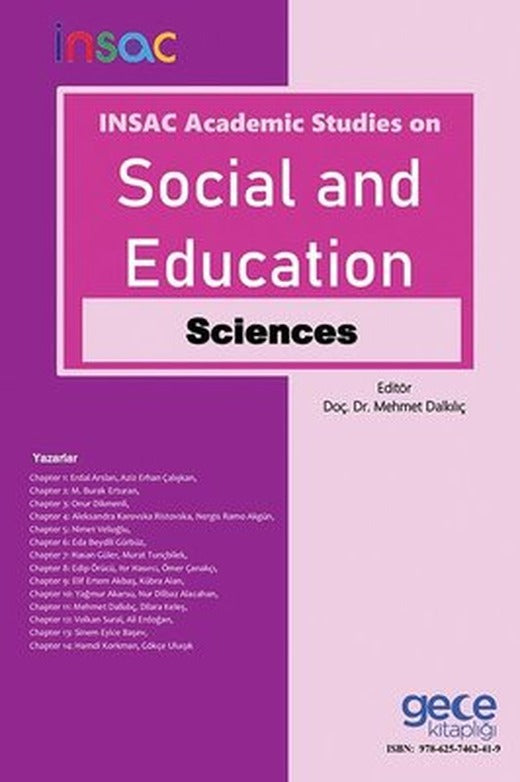 INSAC Academic Studies on Social and Education Sciences | Gece Kitaplığı