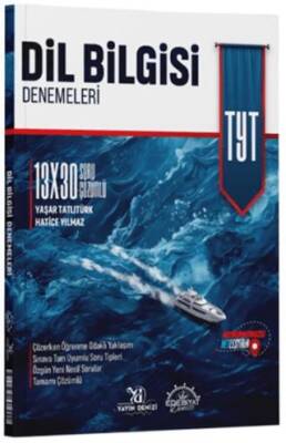 TYT Dil Bilgisi 13 x 30 Denemeleri Edebiyat Denizi - Yaşar Tatlıtürk kitap kapağı