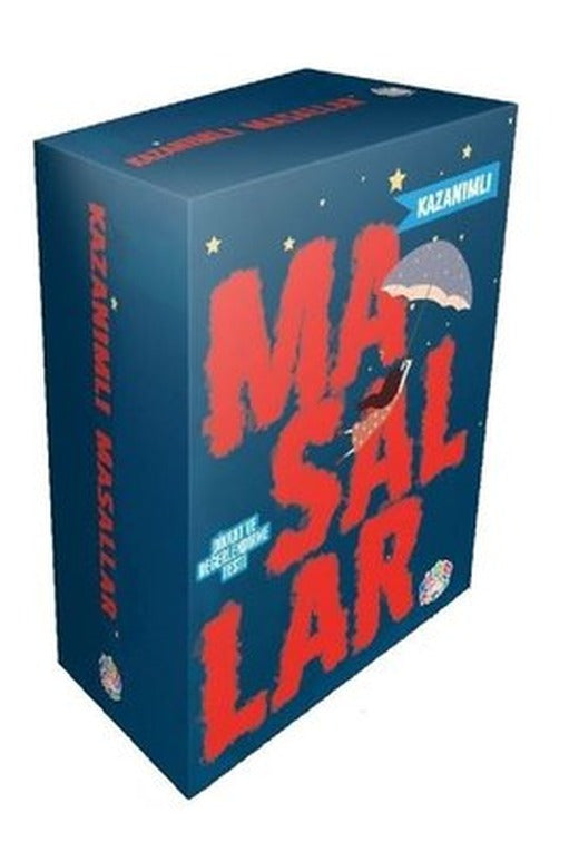 Kazanımlı Masallar Seti - Kutulu - 10 Kitap Takım | Nilüfer Çocuk (İnce Kapak)
