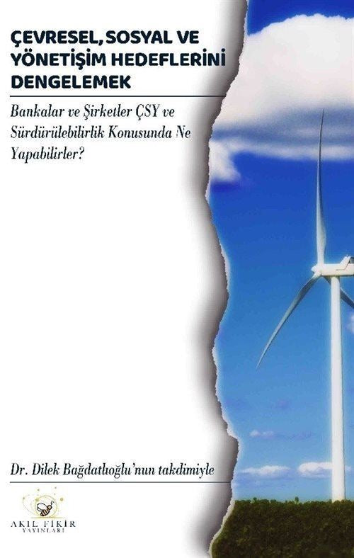 Çevresel Sosyal ve Yönetişim Hedeflerini Dengelemek - Bankalar ve Şirketler ÇSY ve Sürdürülebilirlik Konusunda Ne Yapabilirler? | Akıl Fikir Yayınları (İnce Kapak)