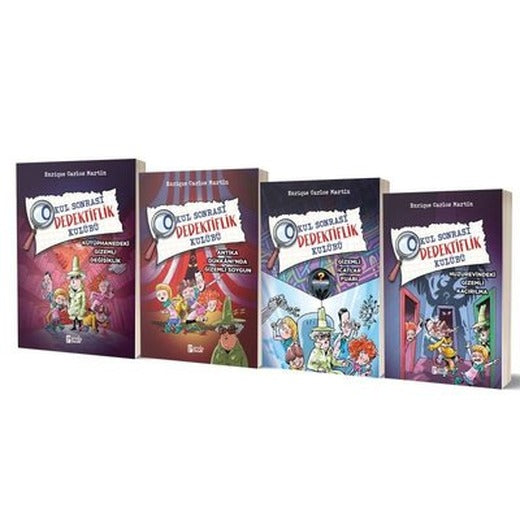 Okul Sonrası Dedektiflik Kulübü Serisi Seti - 4 Kitap Takım | Parola Çocuk (İnce Kapak)