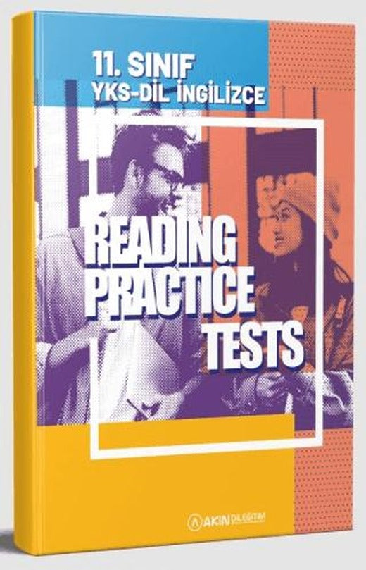 YKS-DİL İngilizce 11. Sınıf Reading Practice Tests | Akın Dil Eğitim (Ciltsiz)