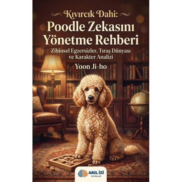 Kıvırcık Dahi: Poodle Zekasını Yönetme Rehberi - Zihinsel Egzersizler Tıraş Dünyası ve Karakter Ana | Akıl İzi Yayınları (İnce Kapak)