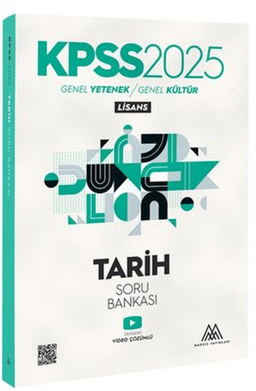 2025 KPSS Tarih Soru Bankası Genel Yetenek Genel Kültür Lisans | Marsis Yayınları (İnce Kapak)