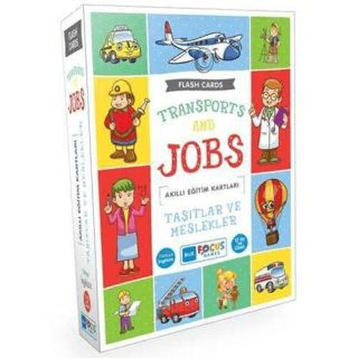 Blue Focus Taşıtlar ve Meslekler - Transports And Jobs | Blue Focus Yayınları