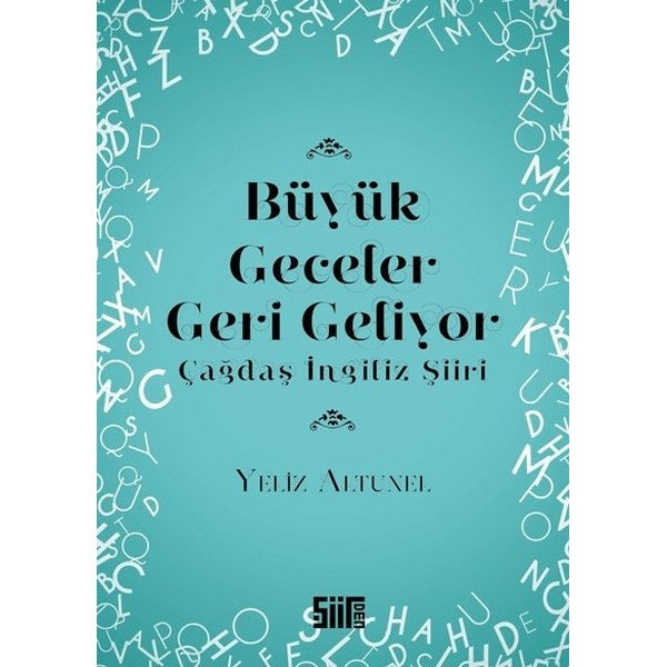 Büyük Geceler Geri Geliyor-Çağdaş İngiliz Şiiri | Şiirden Yayınları (İnce Kapak)