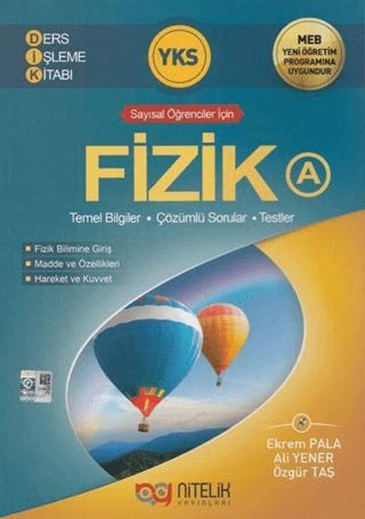 Nitelik YKS TT AYT Fizik A Ders İşleme Kitabı | Nitelik Yayınları (Ciltsiz)