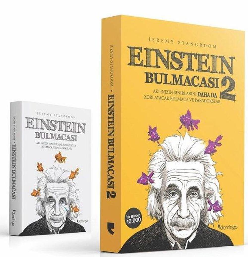 Einstein Bulmacası Seti-2 Kitap Takım | Domingo Yayınevi