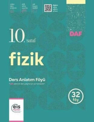 Eis 10.Sınıf Fizik Ders Anlatım Föyü 32 Föy kitap kapağı