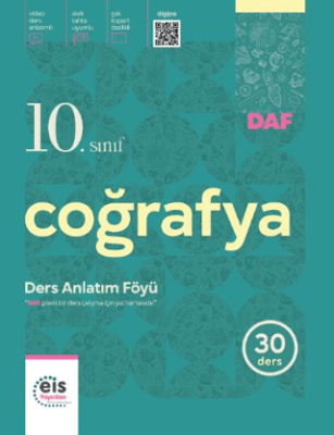 Eis 10.Sınıf Coğrafya Ders Anlatım Föyü 30 Föy - Kolektif kitap kapağı