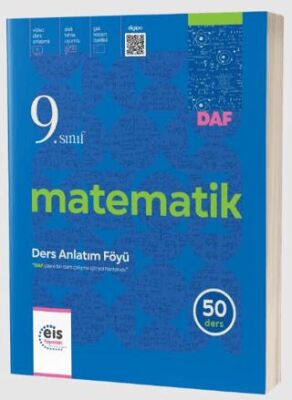9. Sınıf Matematik DAF Ders Anlatım Föyleri 2025 Güncel Müfredat - Kolektif kitap kapağı