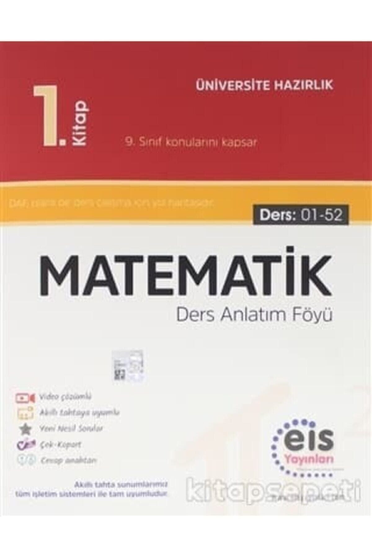 Eis Yayınları Eis Tyt Ayt Matematik Ders Anlatım Föyü Daf 1.Kitap kitap kapağı