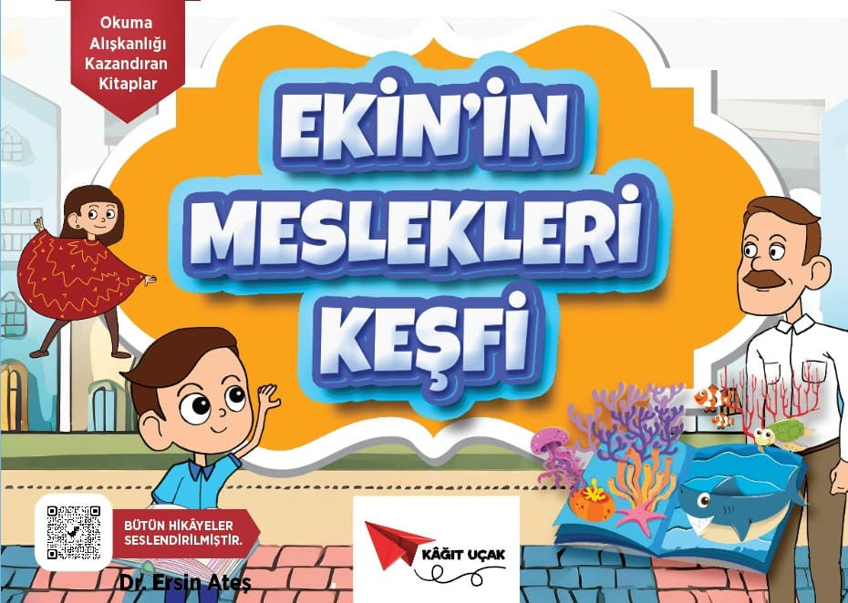 Ekin'in Meslekleri Keşfi kitap kapağı