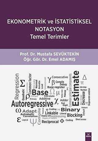 Ekonometrik ve İstatistiksel Notasyon Temel Terimler - Mustafa Sevüktekin kitap kapağı