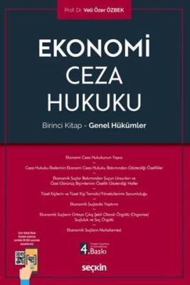 Ekonomi Ceza Hukuku - Veli Özer Özbek kitap kapağı