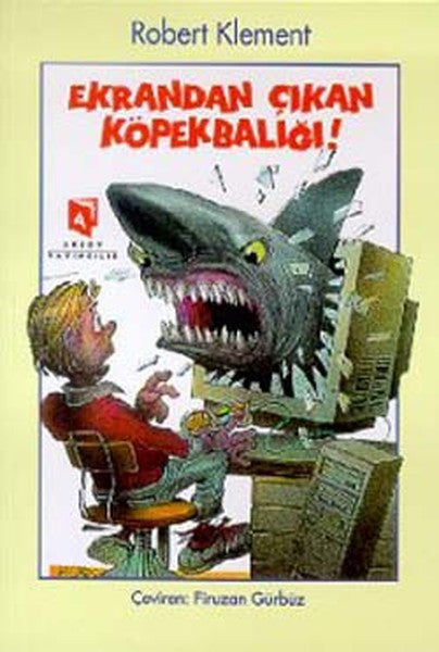 Ekrandan Çıkan Köpekbalığı - Robert Klement kitap kapağı