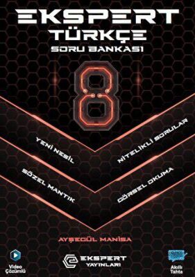 Ekspert 8. Sınıf Türkçe Soru Bankası - Ayşegül Manisa kitap kapağı