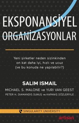 Eksponansiyel Organizasyonlar - Salim Ismail kitap kapağı