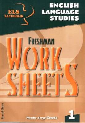 Freshman Work Sheets 1 - Nesibe Sevgi Öndeş kitap kapağı
