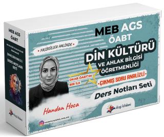 2026 ÖABT MEB-AGS Din Kültürü ve Ahlak Bilgisi Çıkmış Soru Analizli Ders Notları Seti | Dizgi Kitap (Ciltsiz) - Resim 1