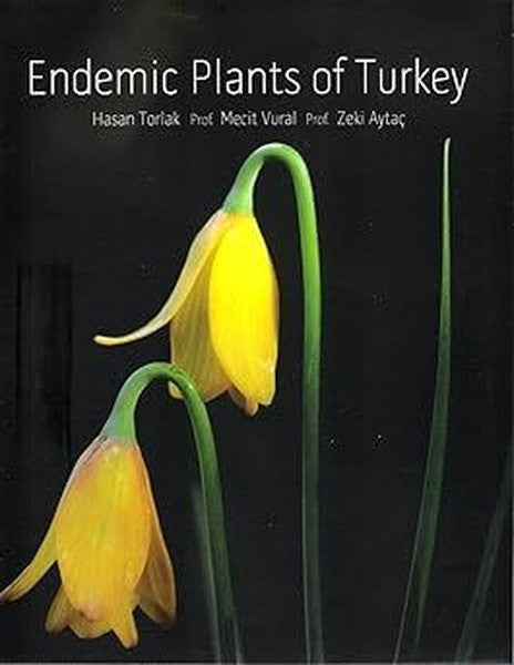 Endemic Plants of Turkey - Zeki Aytaç kitap kapağı
