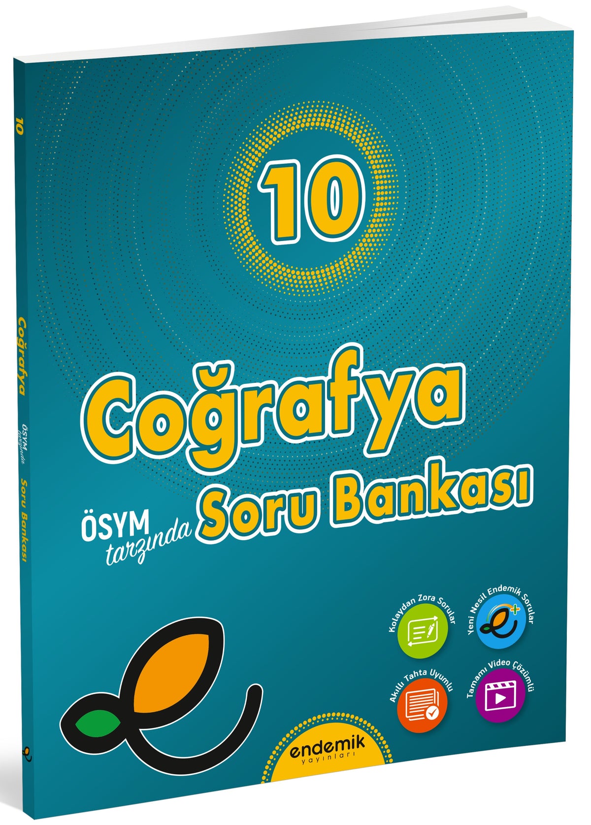 Endemik 2026 10. Sınıf Coğrafya Soru Bankası Güncel Müfredat kitap kapağı