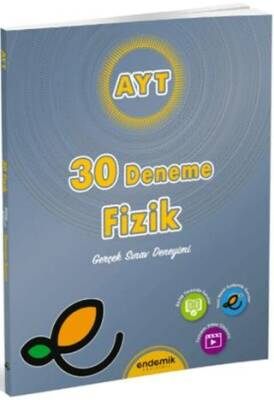 Endemik 2026 Ayt Fizik 30 Lu Deneme Sınavı - Kolektif kitap kapağı