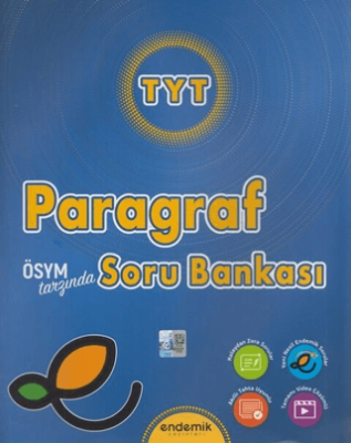 Endemik 2025 Tyt Paragraf Soru Bankası - Kolektif kitap kapağı